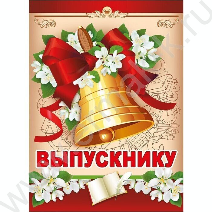 Папка адресная "Выпускнику" 3файла | Фото 1