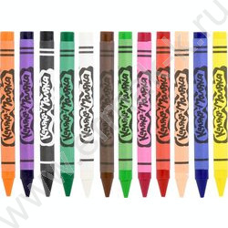 Мелки восковые 12цв Каляка-Маляка /европодвес | Фото 2