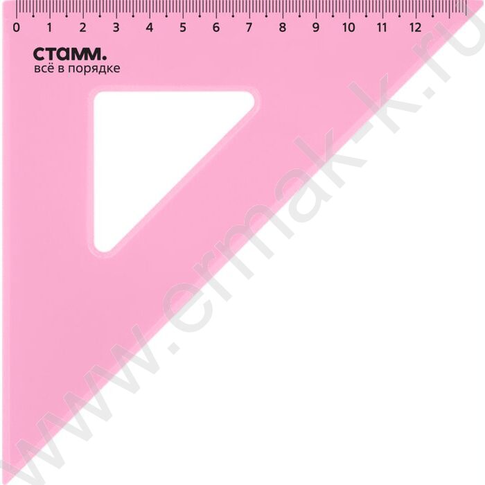 Треугольник пл. 45*12см цв прозр | Фото 3