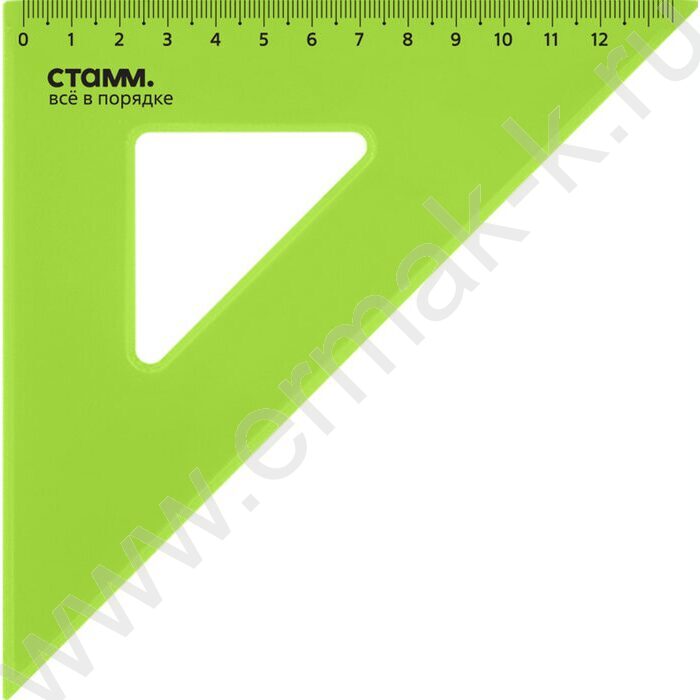 Треугольник пл. 45*12см цв прозр | Фото 4