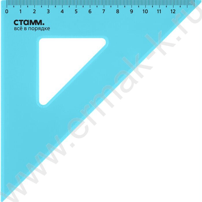 Треугольник пл. 45*12см цв прозр | Фото 5