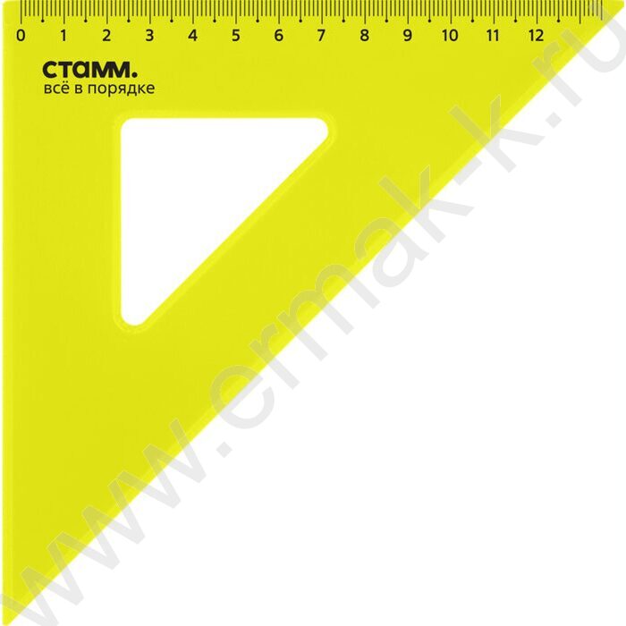 Треугольник пл. 45*12см цв прозр | Фото 6