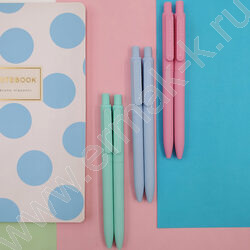 Ручка шар авт SoftClick.Creative синяя 0,7мм | Фото 7