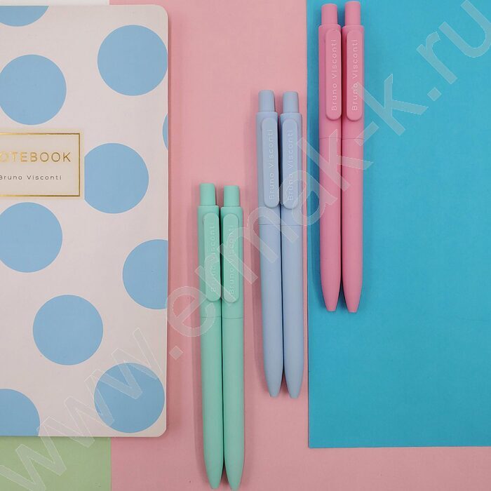 Ручка шар авт SoftClick.Creative синяя 0,7мм | Фото 7