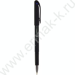 Ручка шар на масл.основе 0,5мм синяя SoftWrite.Black | Фото 1