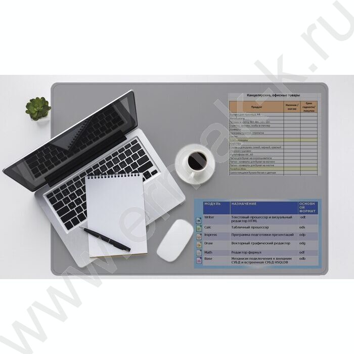 Накладка на стол серая | Фото 2