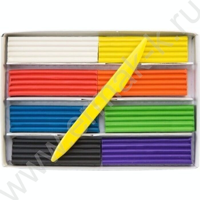 Пластилин   8цв 160г Классика+стек | Фото 2