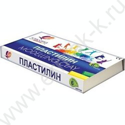 Пластилин   6цв 120г Классика+стек | Фото 3