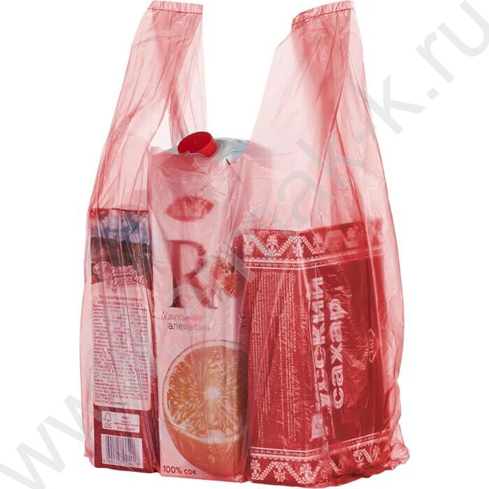 Пакет-майка ПНД 25+12*45 10мкр цветной | Фото 7