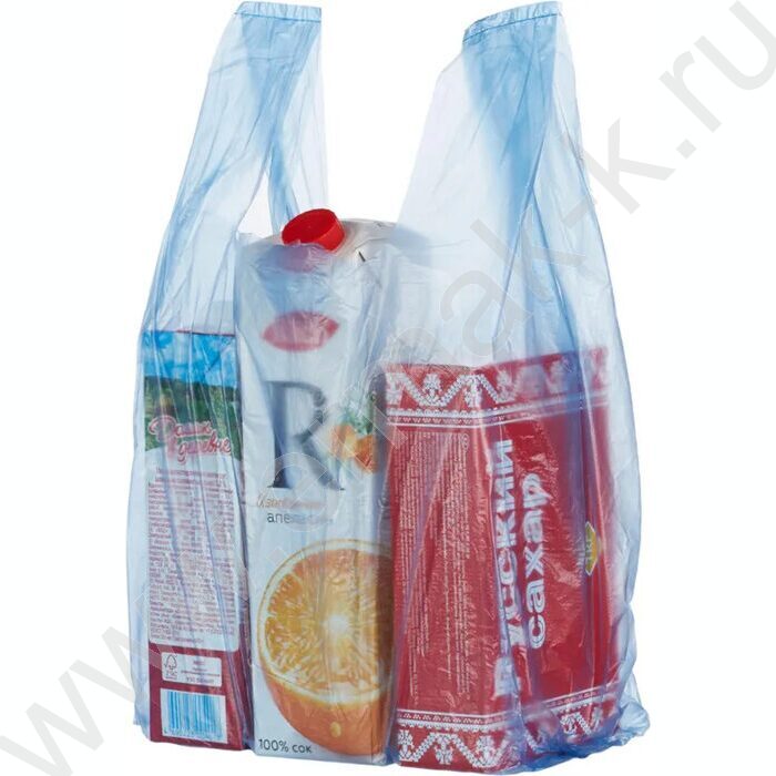 Пакет-майка ПНД 25+12*45 10мкр цветной | Фото 8