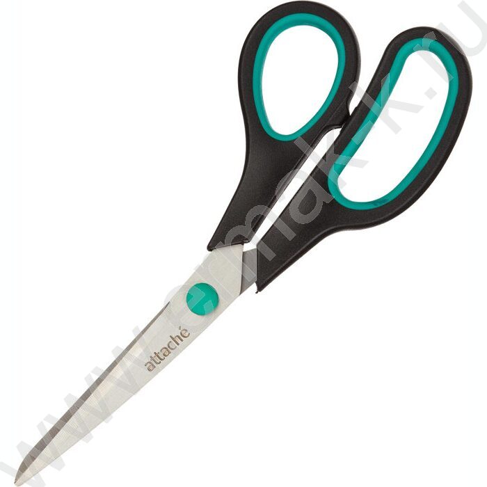 Ножницы 19,5см пл.прорезиненными анатомическими ручками | Фото 2