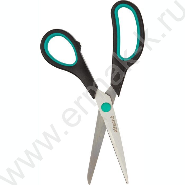 Ножницы 19,5см пл.прорезиненными анатомическими ручками | Фото 3