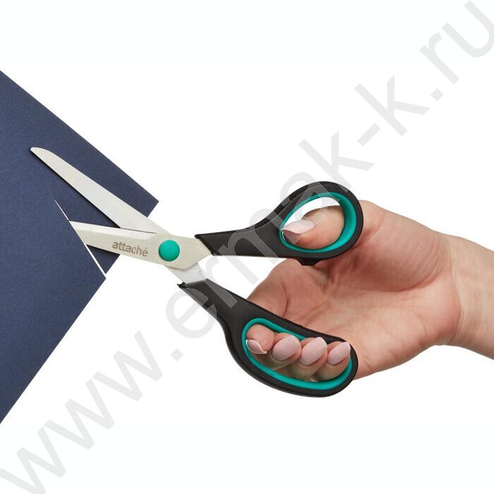 Ножницы 19,5см пл.прорезиненными анатомическими ручками | Фото 7