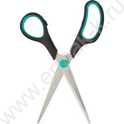 Ножницы 16,9см  пл.прорезиненными анатомическими ручками | Фото 3