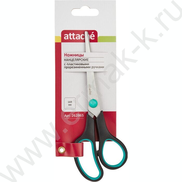 Ножницы 16,9см  пл.прорезиненными анатомическими ручками | Фото 6