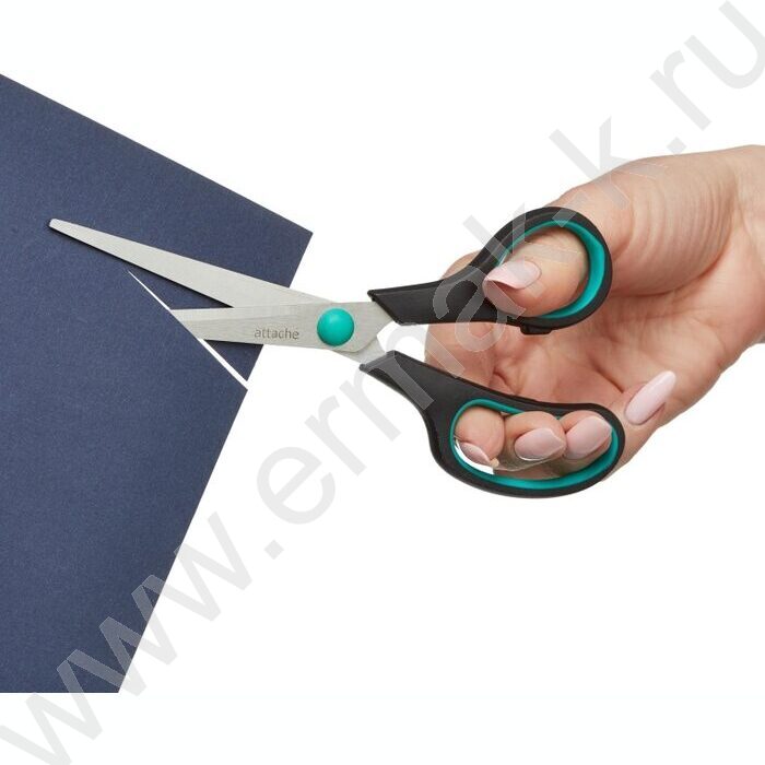 Ножницы 16,9см  пл.прорезиненными анатомическими ручками | Фото 7