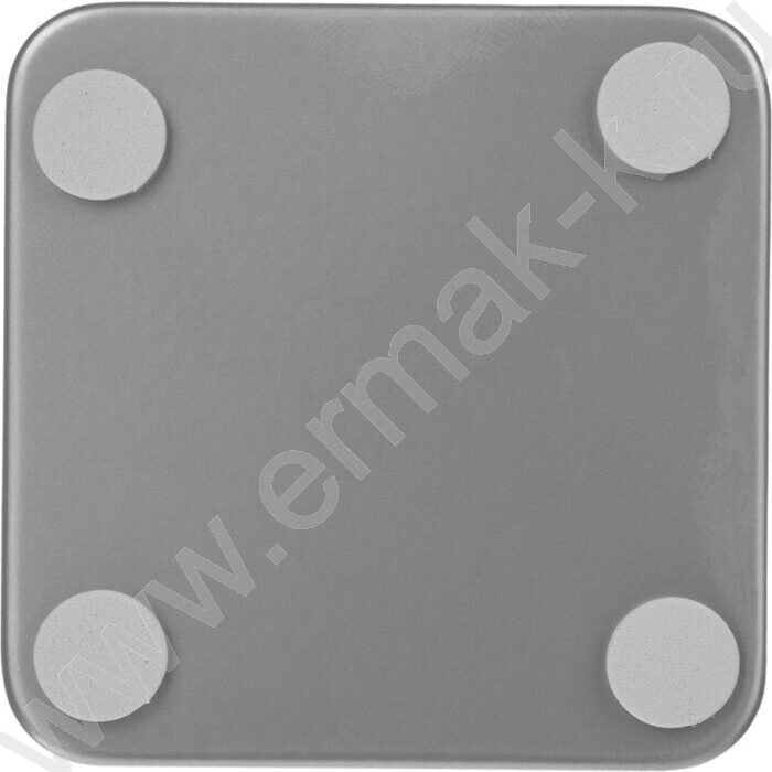 Подставка д/каранд. и ручек сетчатый (метал) серебро /квадрат 80*80мм  выс.- 9,8см | Фото 4