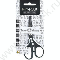 Ножницы 13см метал Finecut /тефлоновое покрытие/эргономичные ручки европодвес | Фото 3