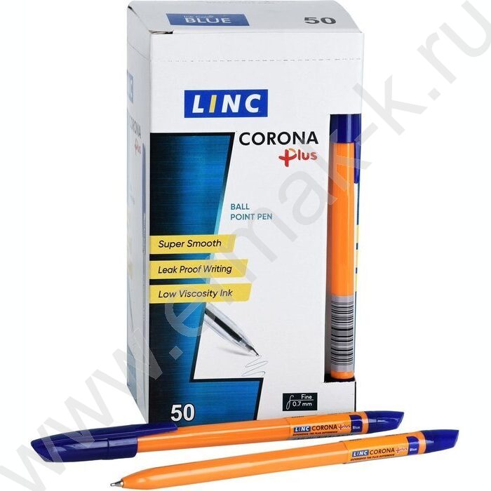Ручка шар Corona plus синяя 0,7мм | Фото 5