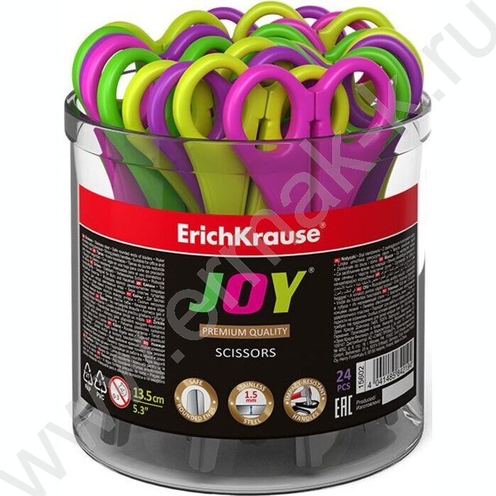 Ножницы 13,5см JOY ® /ассорти  | Фото 4