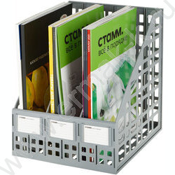 Лоток вертикальный разборный /серый,250мм/ 3отд. | Фото 8