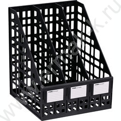 Лоток вертикальный разборный /чёрный,250мм/ 3отд. | Фото 1