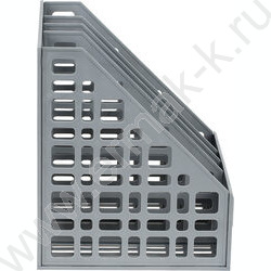 Лоток вертикальный разборный /серый,250мм/ 4отд. | Фото 2