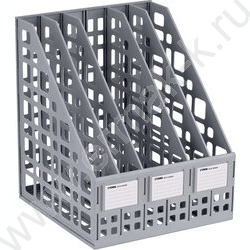 Лоток вертикальный разборный /серый,250мм/ 5отд. | Фото 1