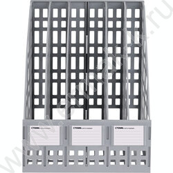 Лоток вертикальный разборный /серый,250мм/ 5отд. | Фото 3