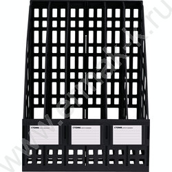 Лоток вертикальный разборный /чёрный,250мм/ 5отд. | Фото 3