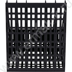 Лоток вертикальный разборный /чёрный,250мм/ 5отд. | Фото 4