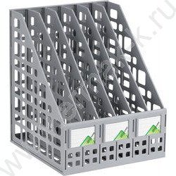 Лоток вертикальный разборный /серый,250мм/ 6отд. | Фото 5