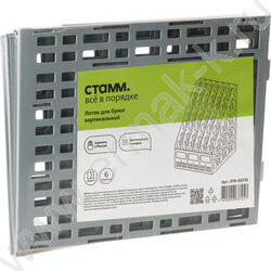 Лоток вертикальный разборный /серый,250мм/ 6отд. | Фото 7