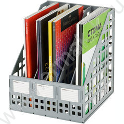 Лоток вертикальный разборный /серый,250мм/ 6отд. | Фото 8