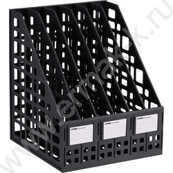 Лоток вертикальный разборный /чёрный,250мм/ 6отд. | Фото 1