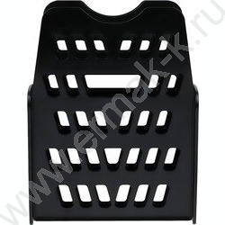 Лоток вертикально-гориз. разборный /чёрный/ 4отд. | Фото 4