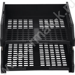 Лоток горизонтальный сетчатый черный /уп.2шт на мет.стержнях | Фото 3