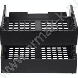 Лоток горизонтальный сетчатый черный /уп.2шт на мет.стержнях | Фото 4