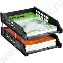 Лоток горизонтальный сетчатый черный /уп.2шт на мет.стержнях | Фото 9