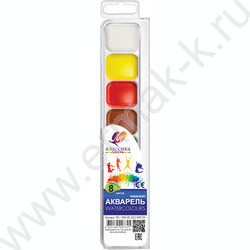 Акварель медовая  8цв  Классика б/кисточки п/у | Фото 1