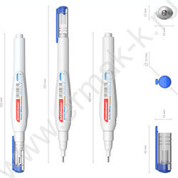 Корректор шариковый 10мл /металл/ | Фото 4