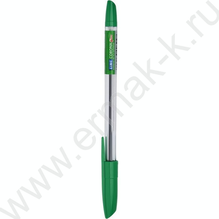 Ручка шар Corona plus зеленая 0,7мм | Фото 3