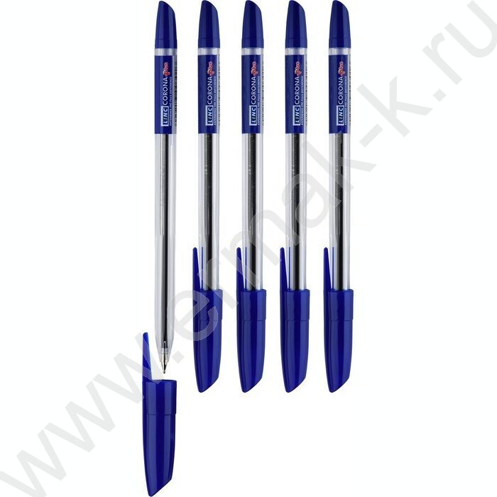 Ручка шар Corona plus синяя 0,7мм | Фото 4