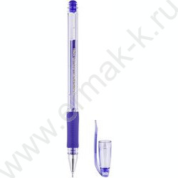 Ручка гелевая синяя 0,7мм /игла/резин.держатель/ "Hi-Jell Needle Grip" | Фото 1