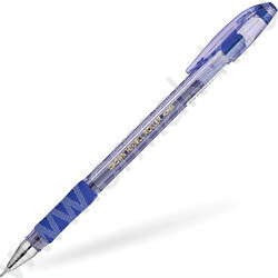 Ручка гелевая синяя 0,7мм /игла/резин.держатель/ "Hi-Jell Needle Grip" | Фото 2