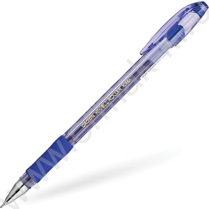 Ручка гелевая синяя 0,7мм /игла/резин.держатель/ "Hi-Jell Needle Grip" | Фото 2