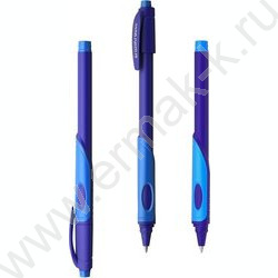 Ручка шар ErgoLine® Kids Stick&Grip Neon 0,7мм, синяя /корпус - ассорти      | Фото 2