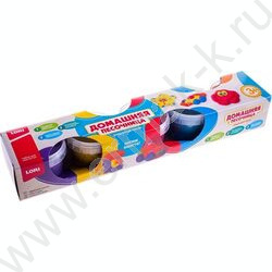 Набор д/творчества Радужный песок.Набор из 5 цветов/140гр формочка | Фото 1