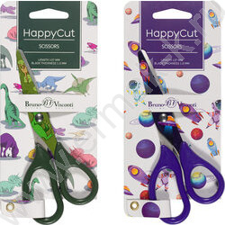 Ножницы 13,7см детские Happycut /с принтом 4вида | Фото 4