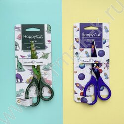 Ножницы 13,7см детские Happycut /с принтом 4вида | Фото 5